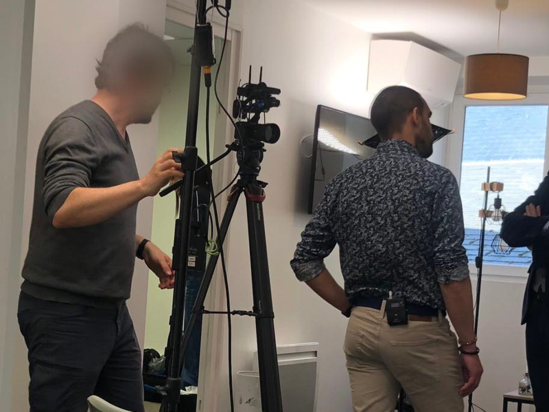 Tournage avec Mac Lesggy